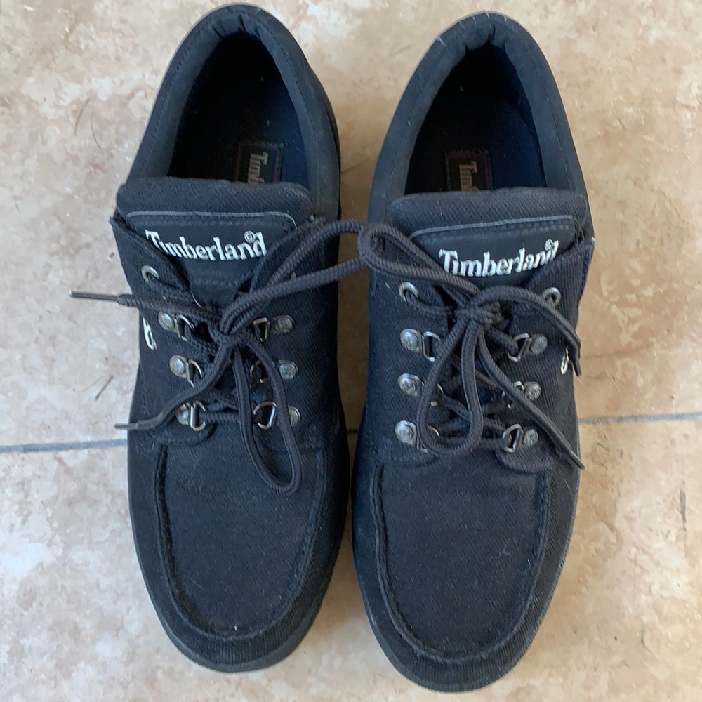 Timberland boots Low Top Black/White